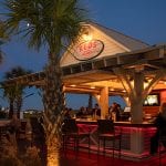 REDs Patio Bar Outside Of The Black Marlin Restaurant In Port Aransas Texas At Palmilla Beach Resort