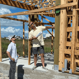 Taylor Mades Construction Framing A New Custom Home At Palmilla Beach Resort And Golf Club