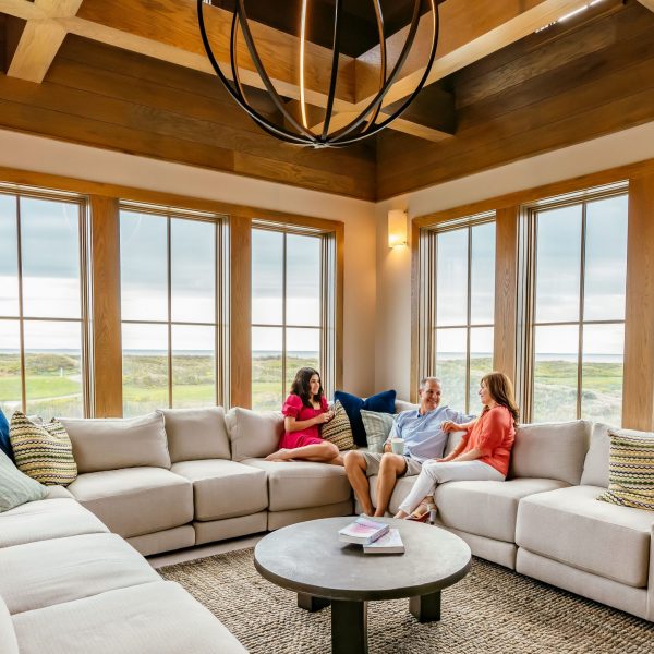 Friends Enjoying Palmilla Beach Home Interior