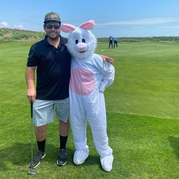 Easter Bunny on Palmilla Beach Golf Course