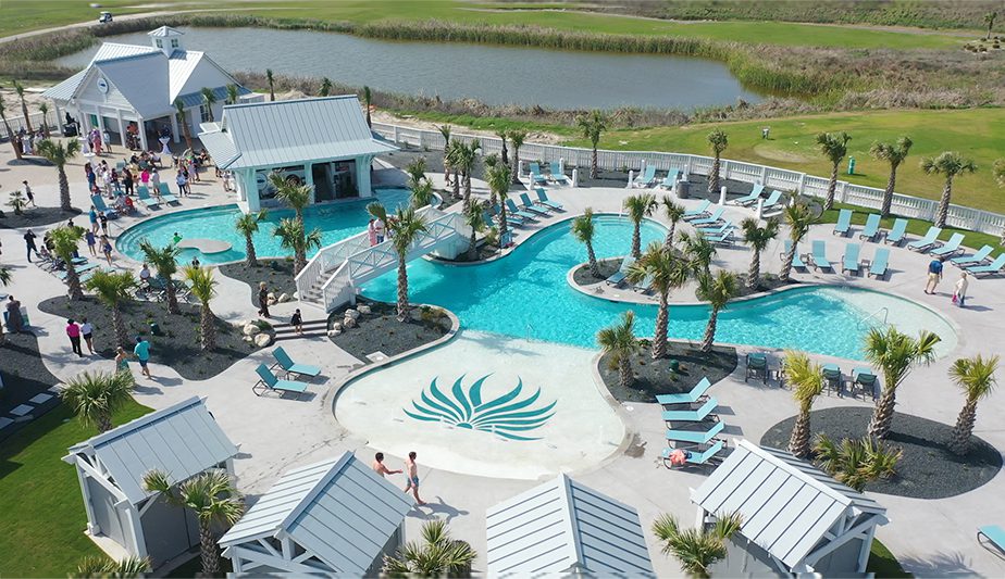 Oasis Pool at Palmilla Beach in Port Aransas Texas
